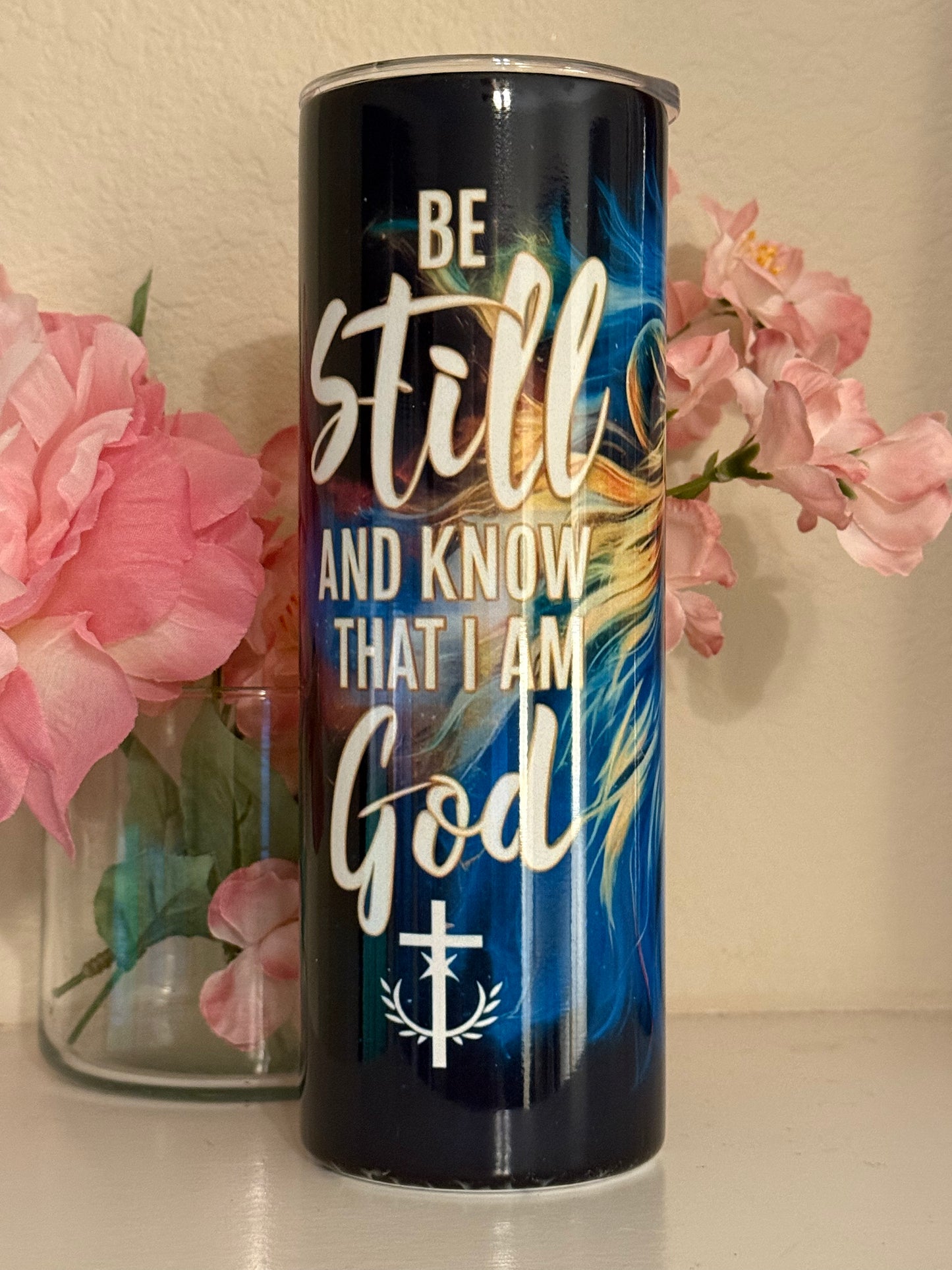 Be Still Inspirational Tumbler