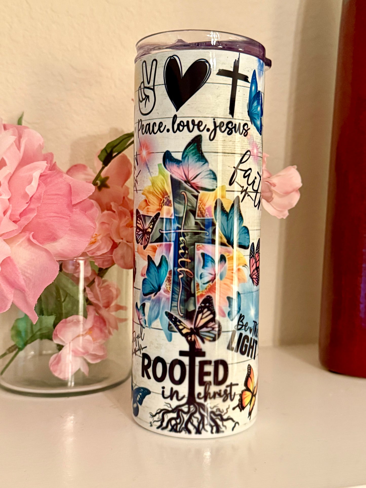 Rooted in Christ Faith Tumbler