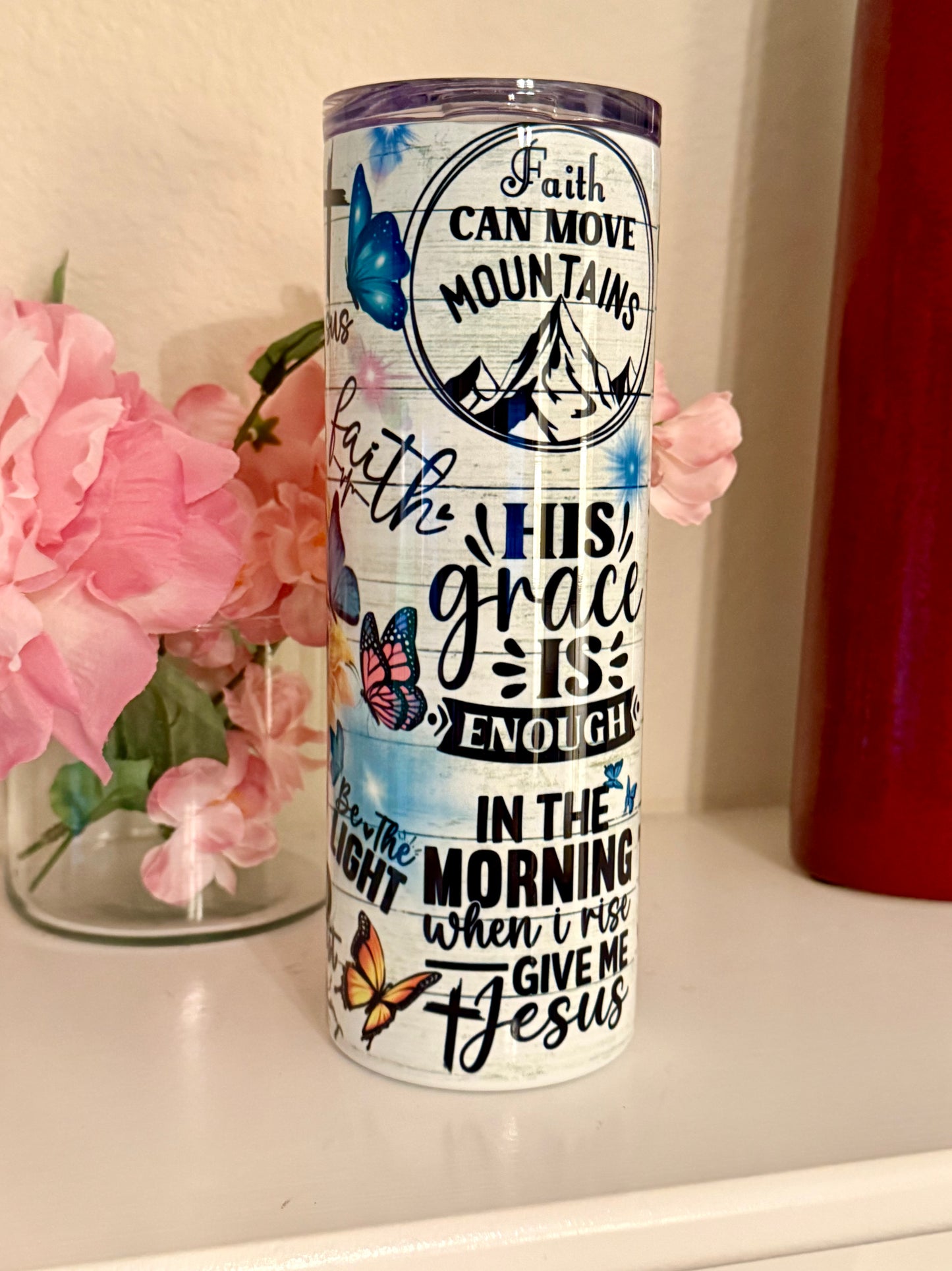 Rooted in Christ Faith Tumbler