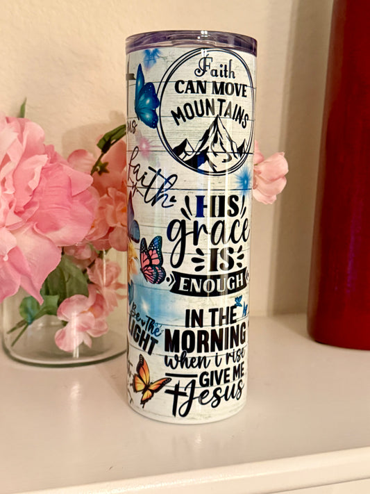 Rooted in Christ Faith Tumbler
