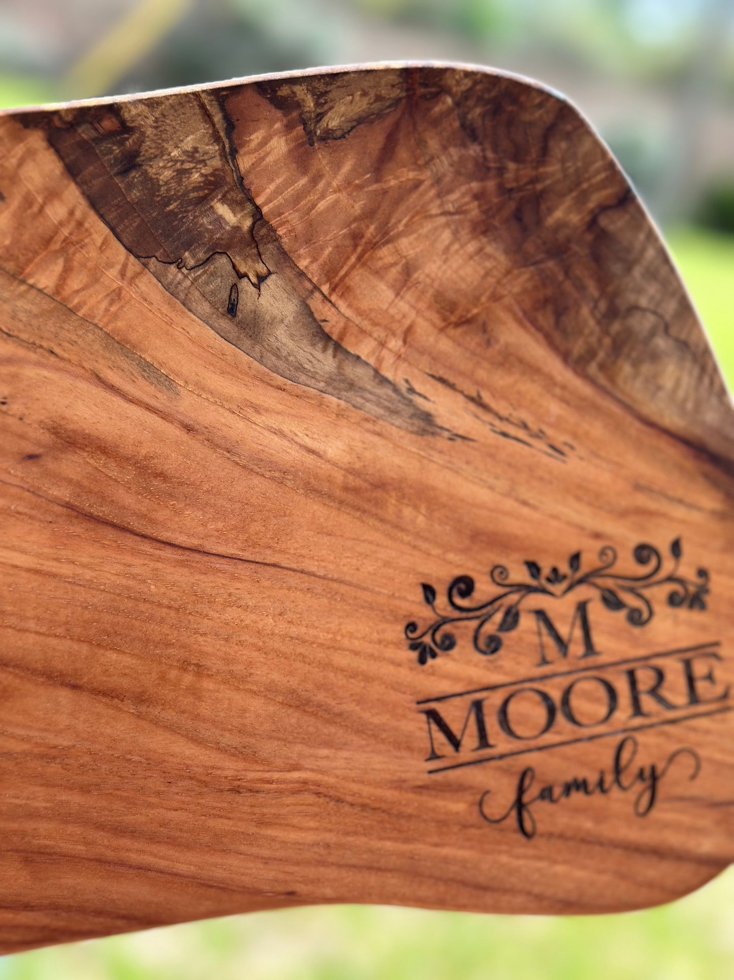 Personalized Monogram Cutting Board Wedding Anniversary Kitchen Decor Real Estate Housewarming New Home Gifts